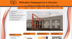 Desktop Screenshot of bpsieradz.pl